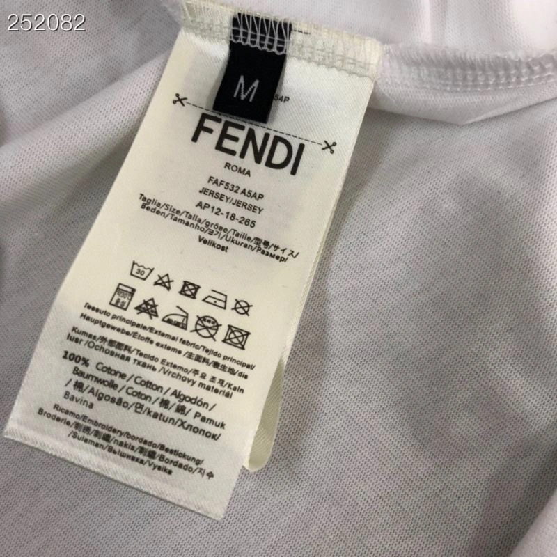Fendi T-Shirts ZipUp 122834