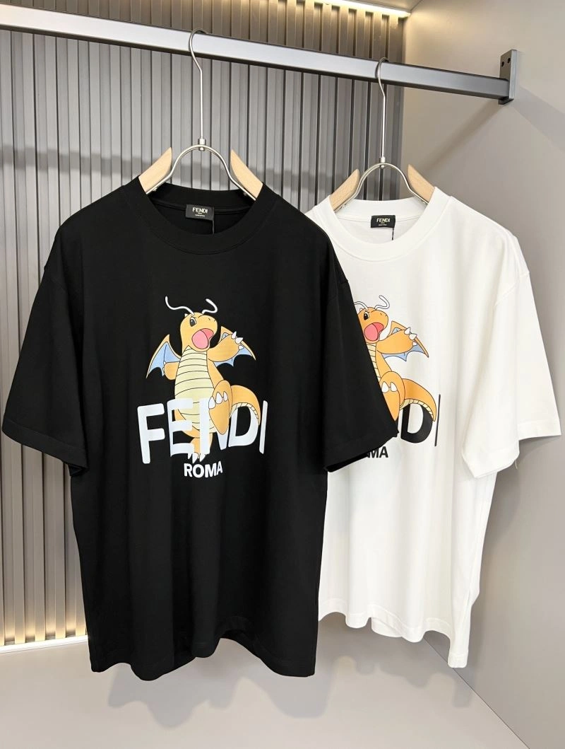 Fendi T-Shirts Popular 122824
