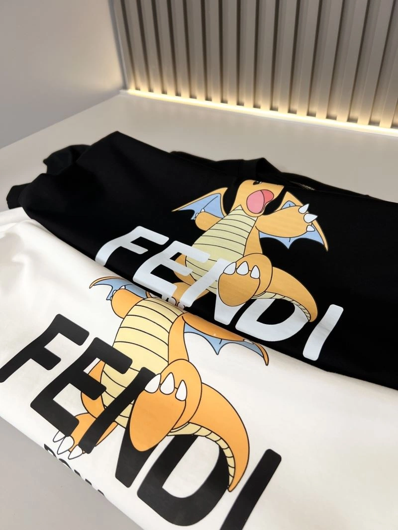 Fendi T-Shirts Popular 122824