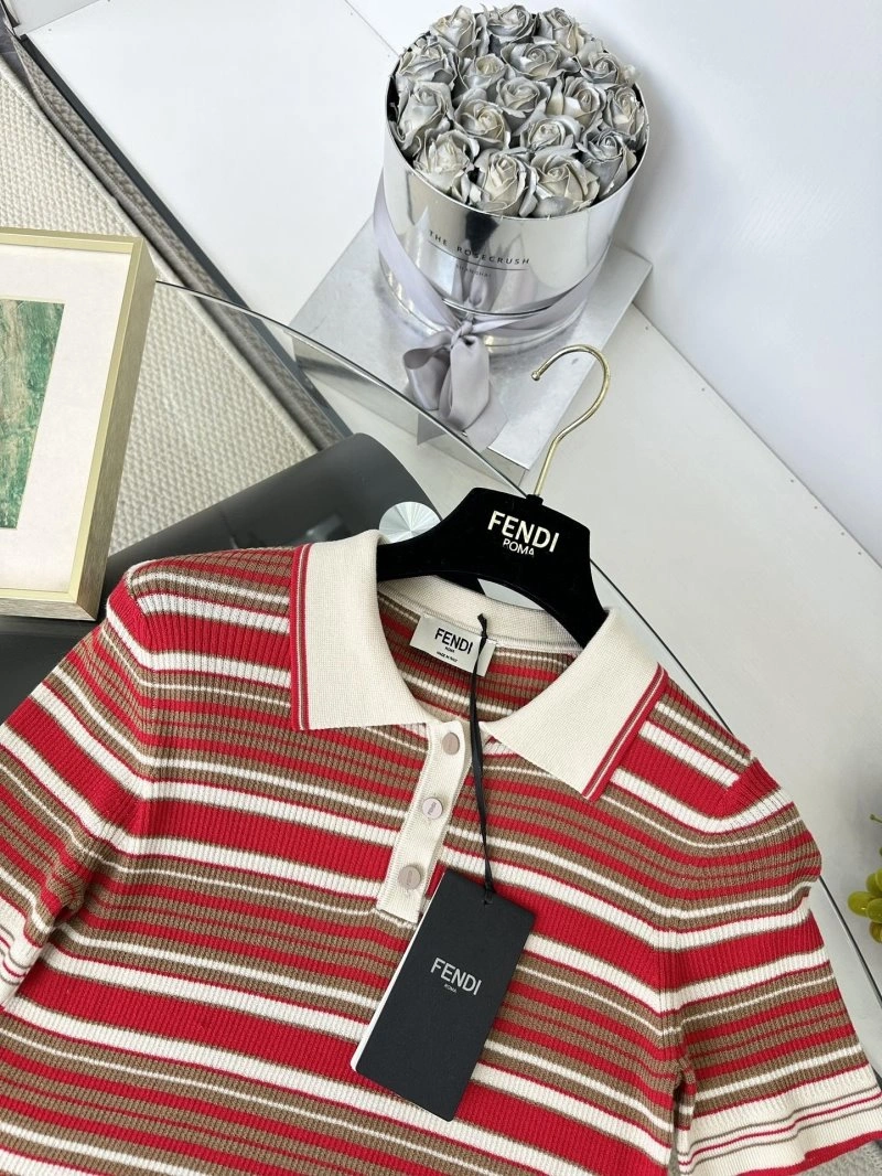 Fendi T-Shirts SmoothTexture 120557