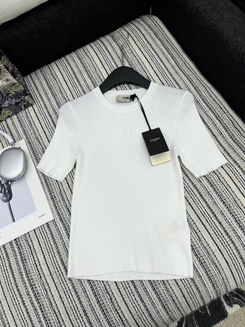 Fendi T-Shirts Breathable 120544