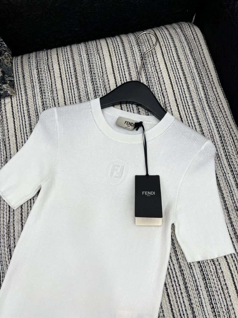 Fendi T-Shirts Breathable 120544