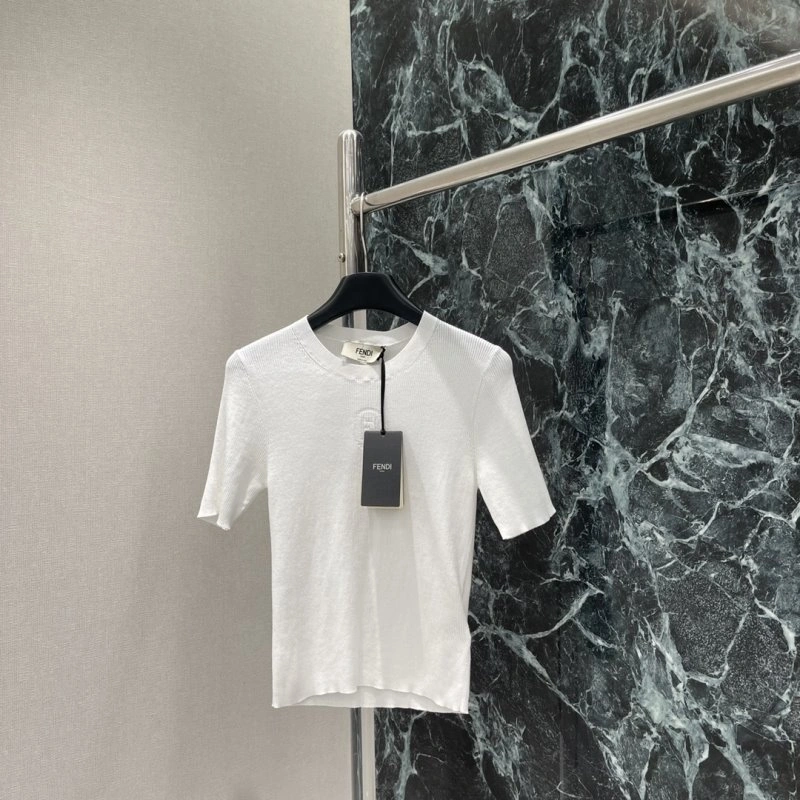 Fendi T-Shirts Stretchable 120551