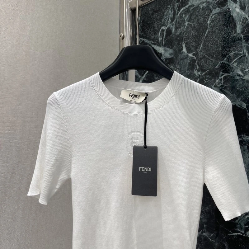 Fendi T-Shirts Stretchable 120551