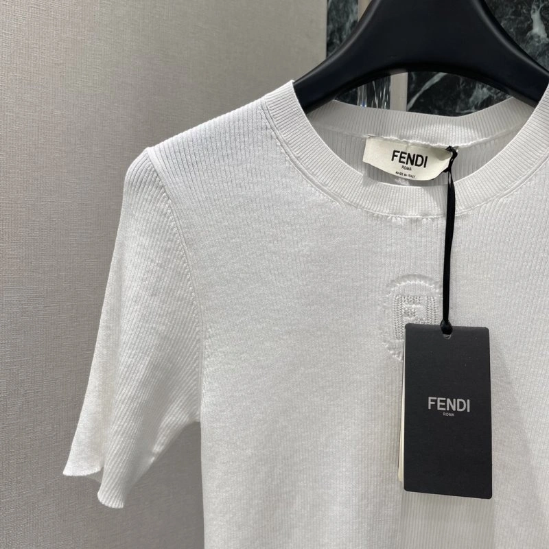 Fendi T-Shirts Stretchable 120551