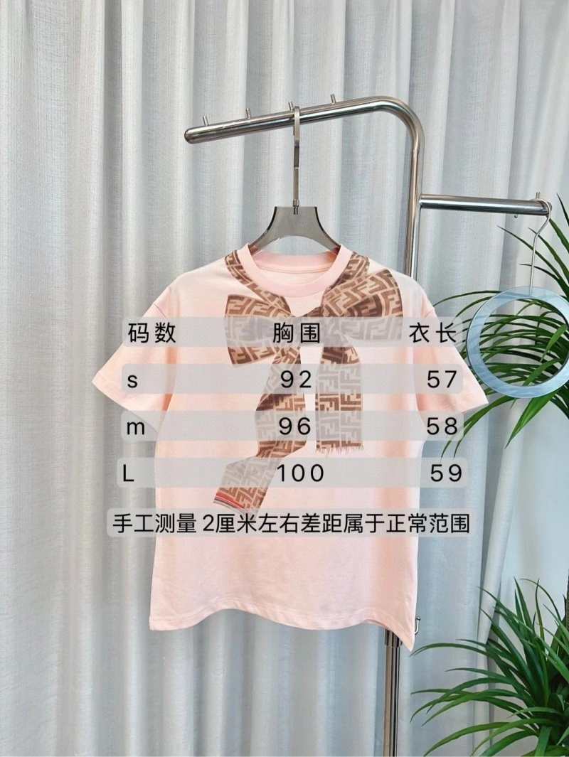 Fendi T-Shirts Seasonal 120530