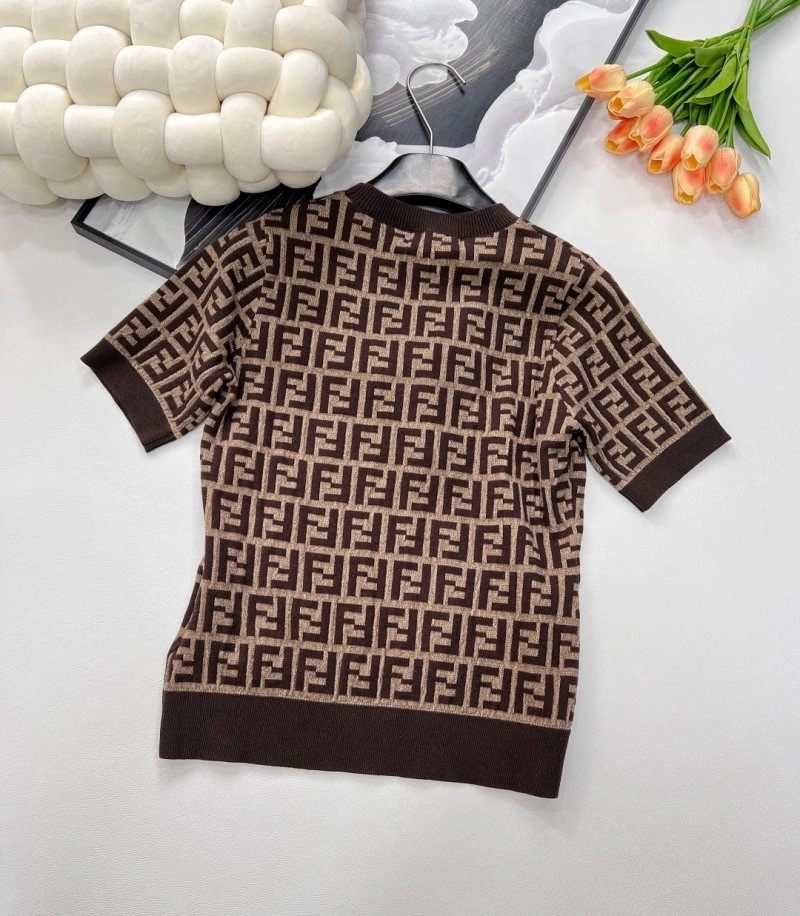 Bright Fendi T-Shirts 120384