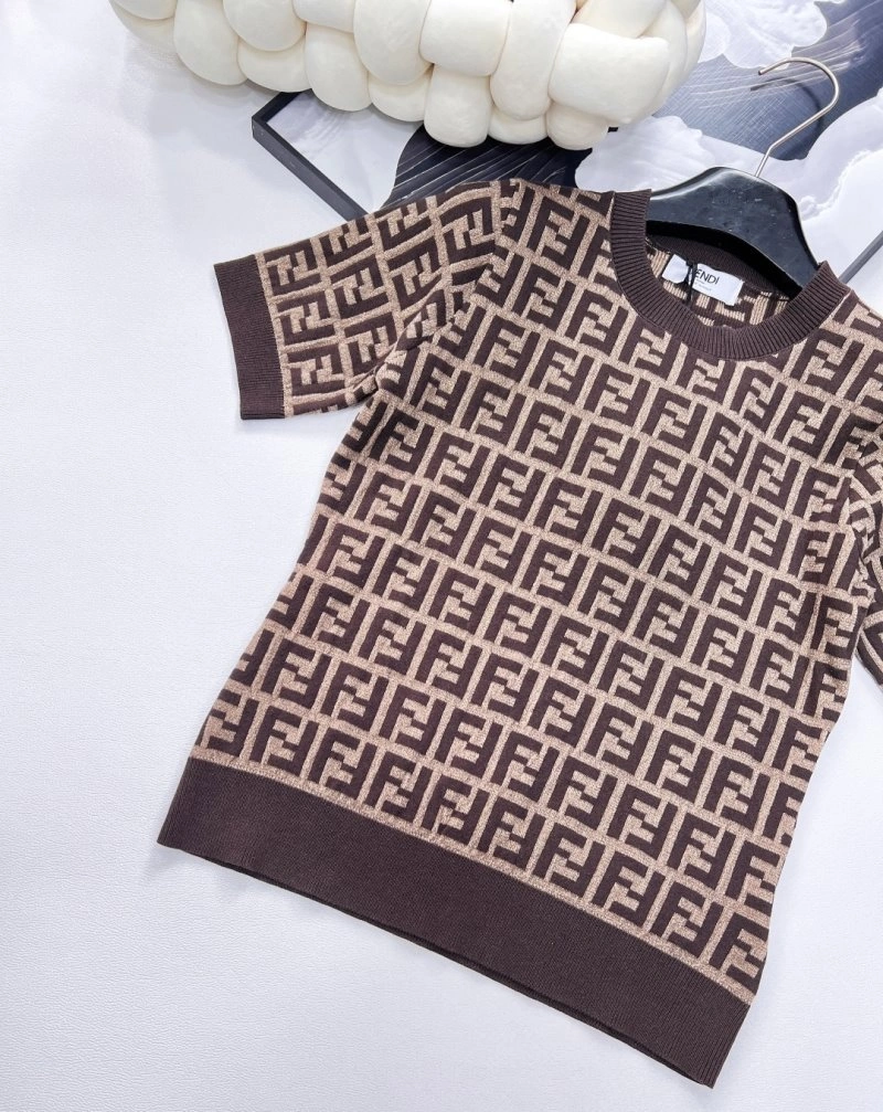 Bright Fendi T-Shirts 120384