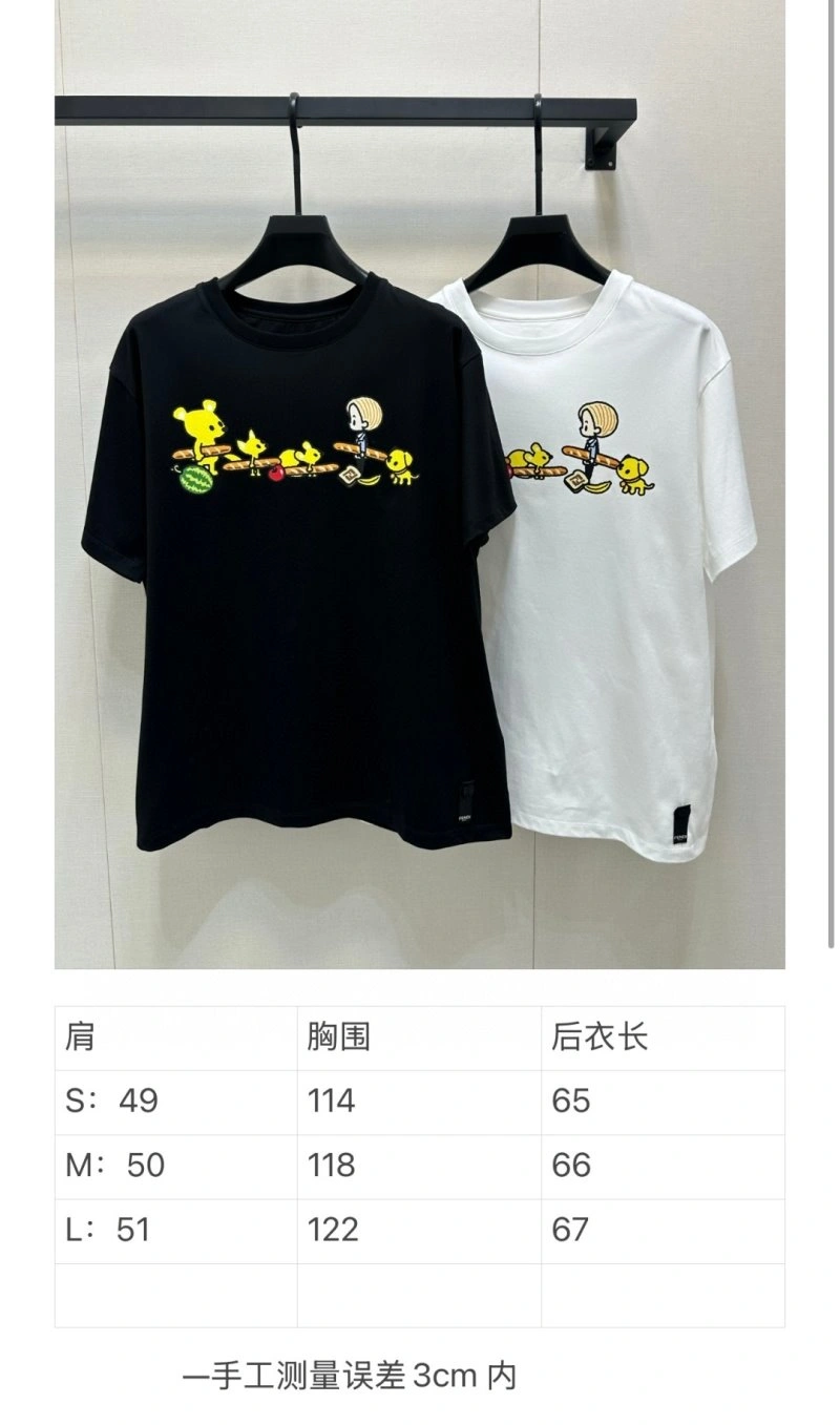 Sustainable Fendi T-Shirts 120381