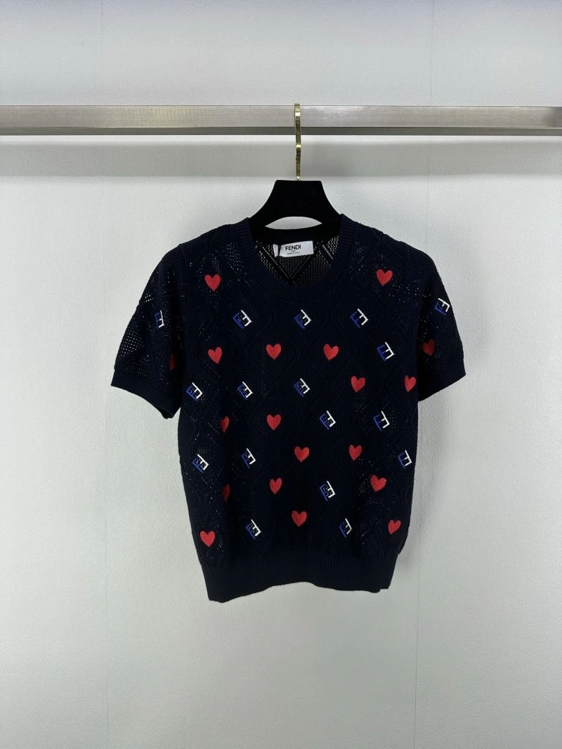 Stretchable Fendi T-Shirts 120356