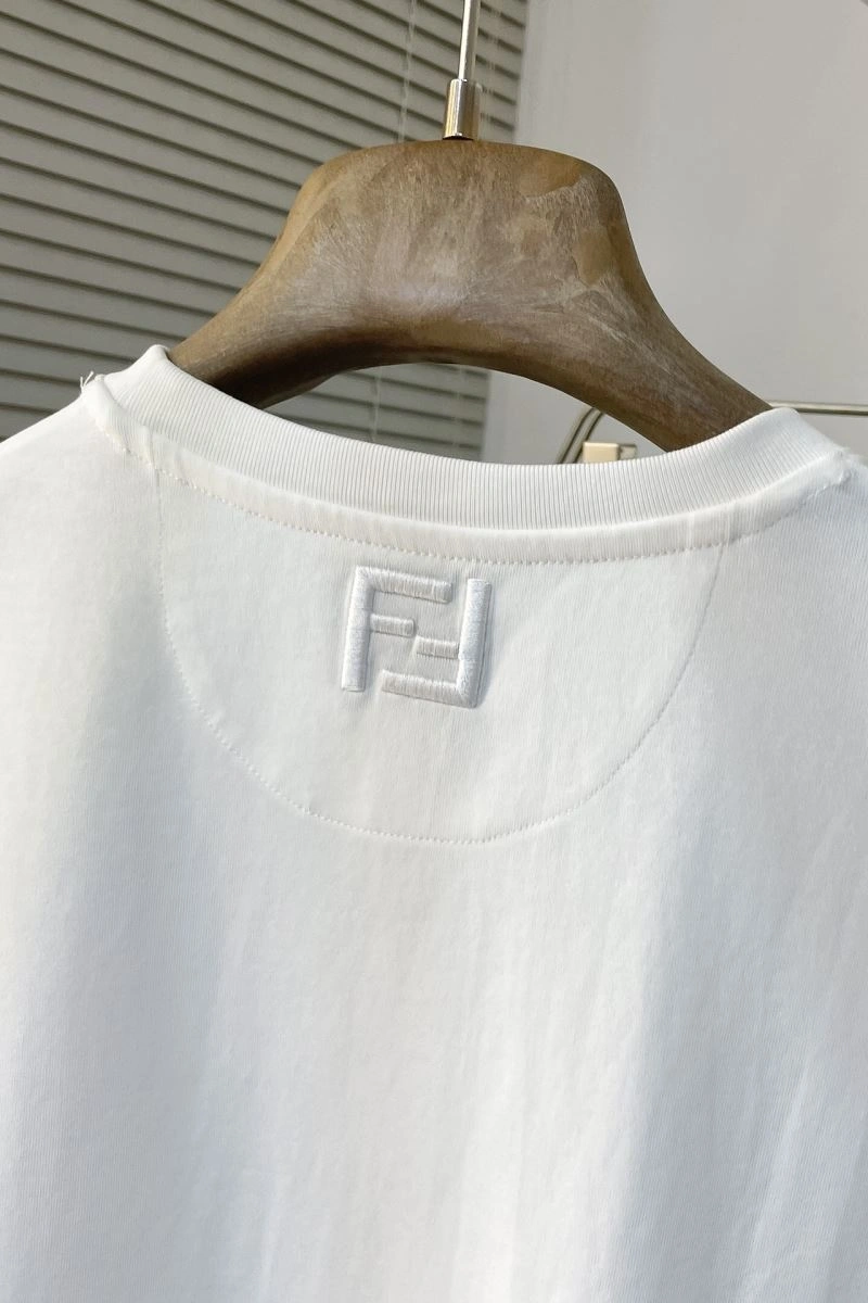 Fendi T-Shirts Refined 122336