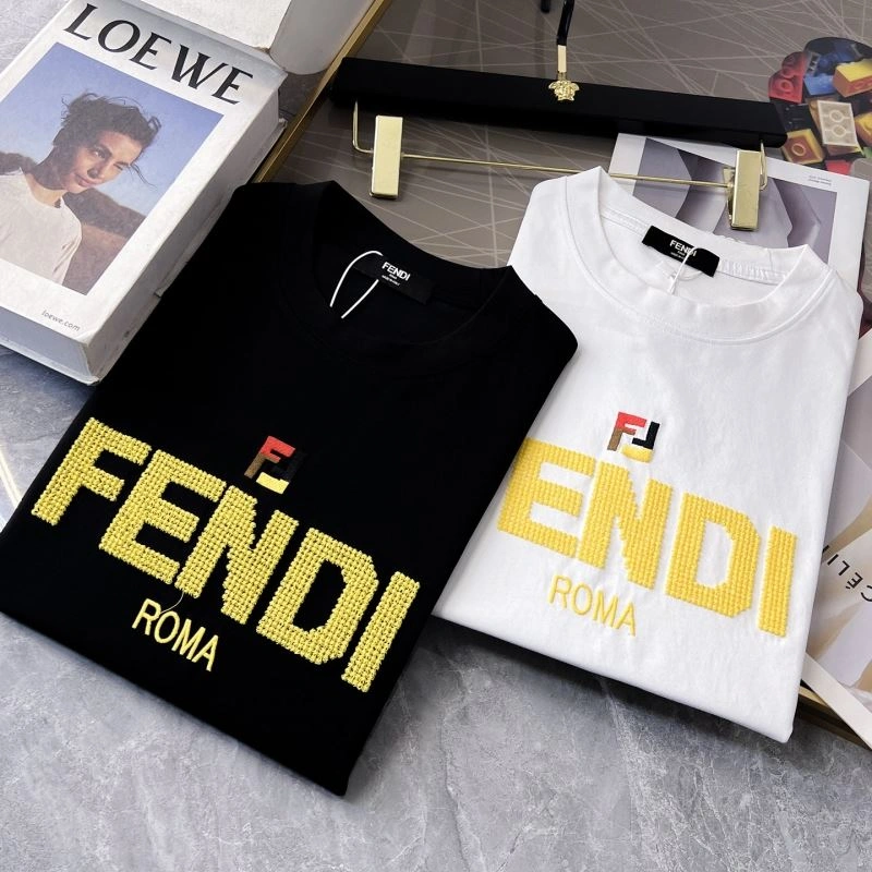 Fendi T-Shirts MultiPurpose 122322