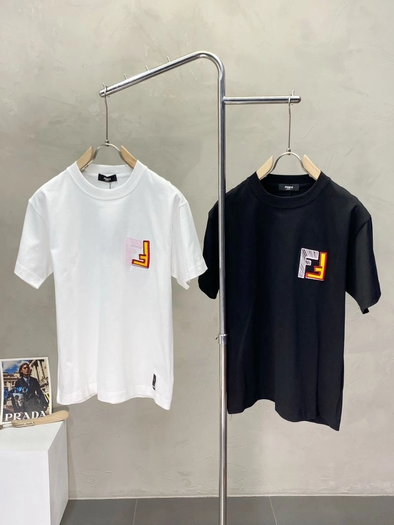 Fendi T-Shirts Colorful 122303
