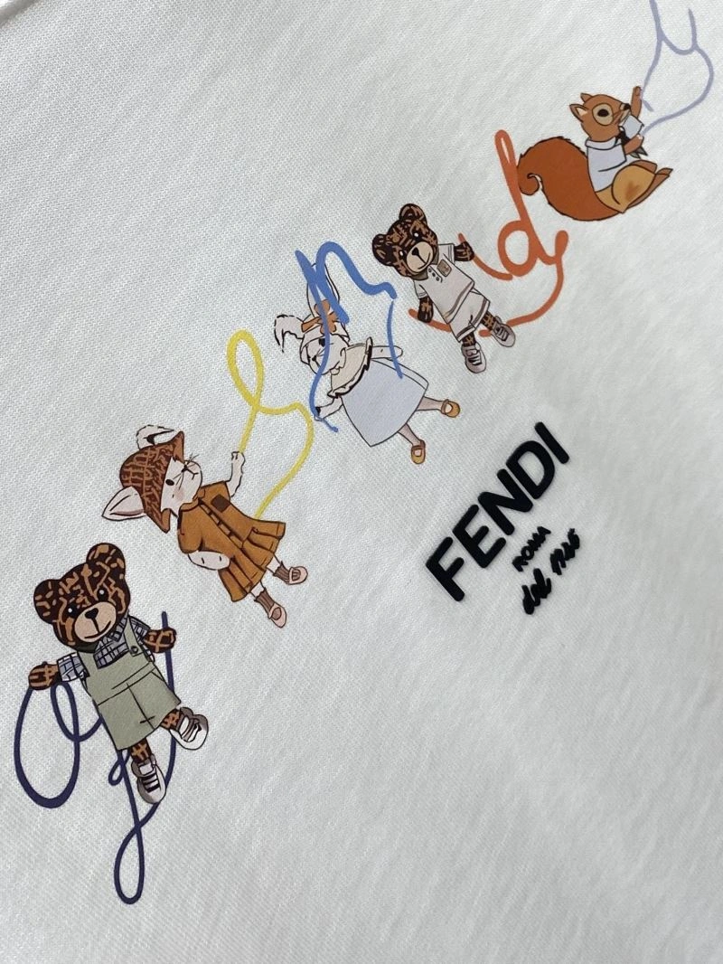 Fendi T-Shirts Colorful 122227