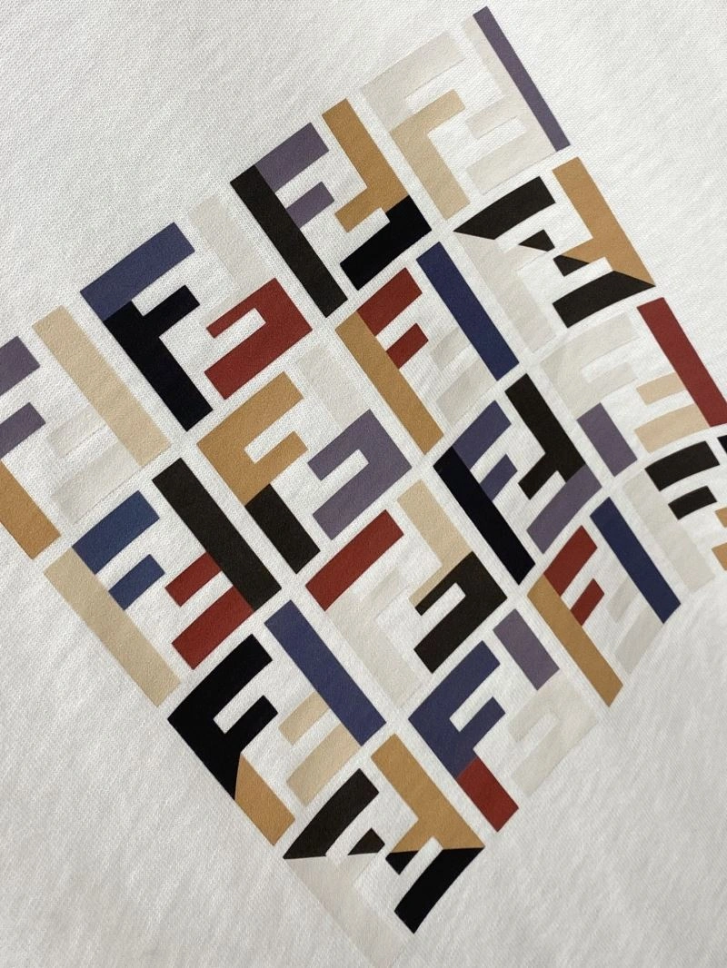 Fendi T-Shirts Breathable 122231