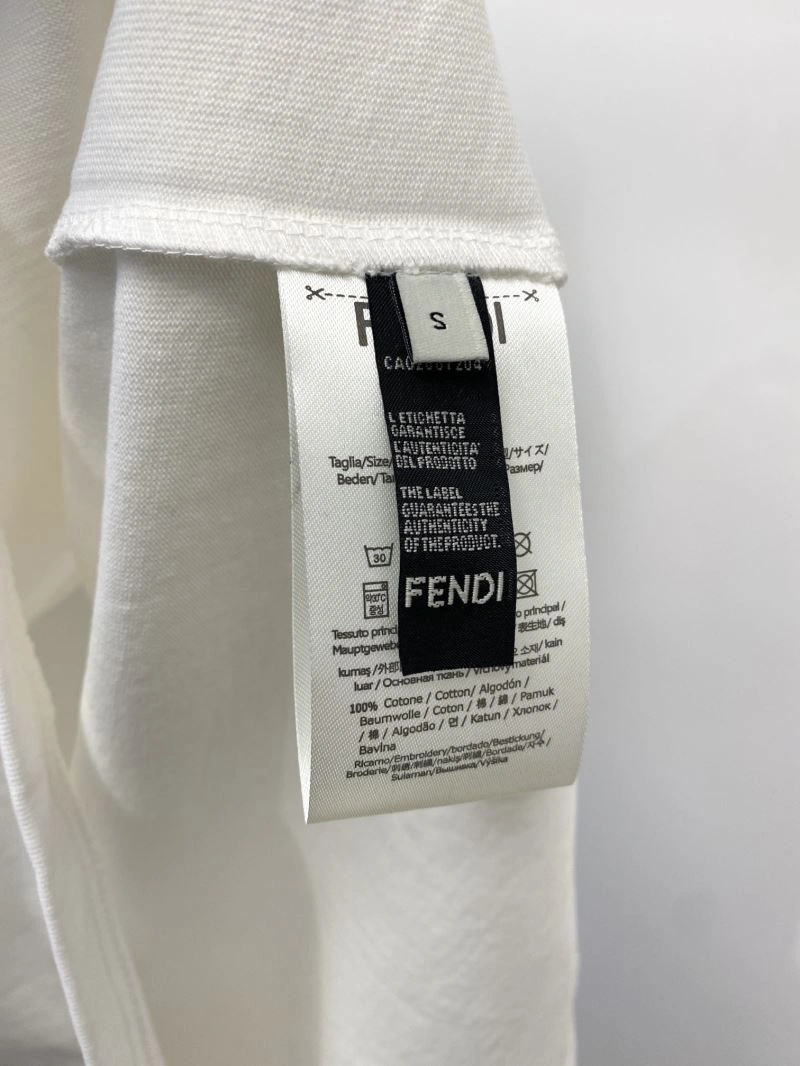 Fendi T-Shirts Breathable 122231