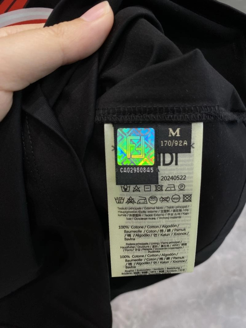 MoistureWicking Fendi T-Shirts 122241