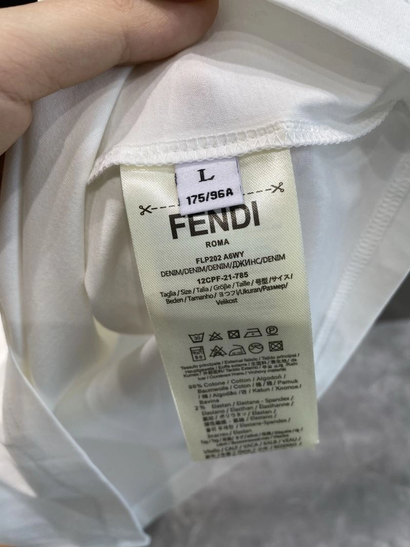 Stretchable Fendi T-Shirts 122234