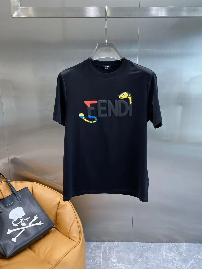 Fendi T-Shirts Minimalist 122246