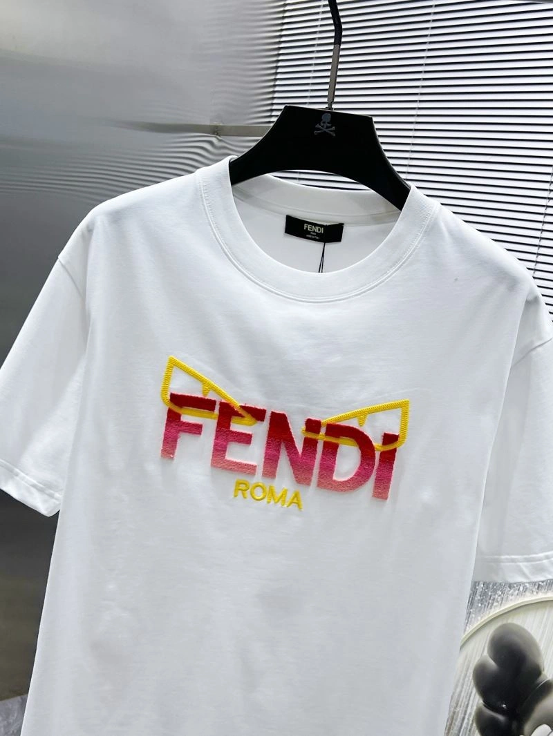 Fendi T-Shirts Stretchable 122252