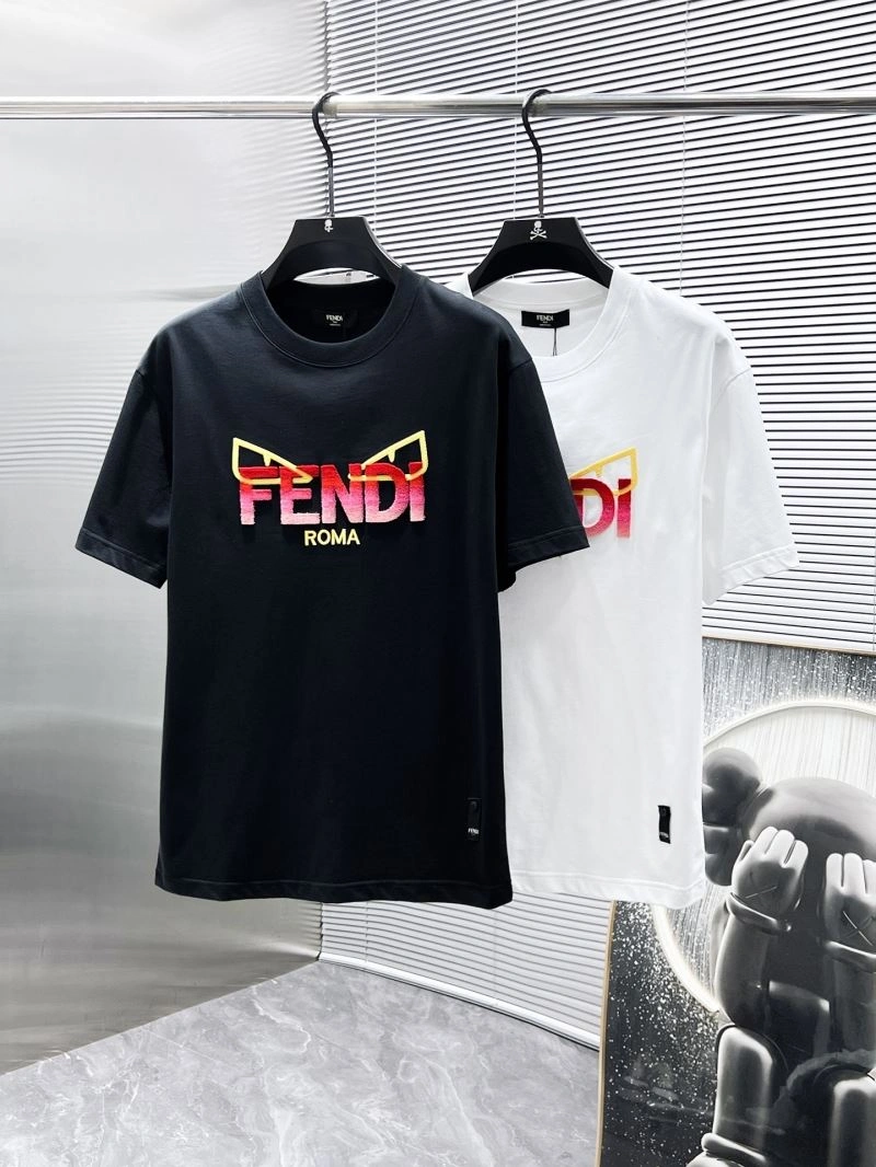 Fendi T-Shirts Stretchable 122252
