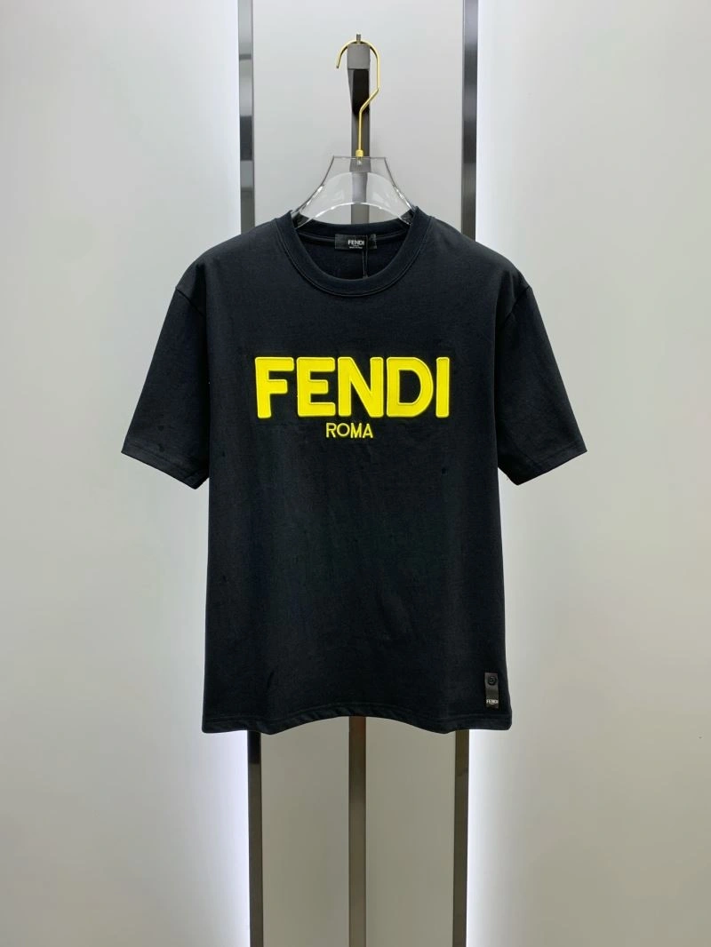 Fendi T-Shirts Stretchable 122218