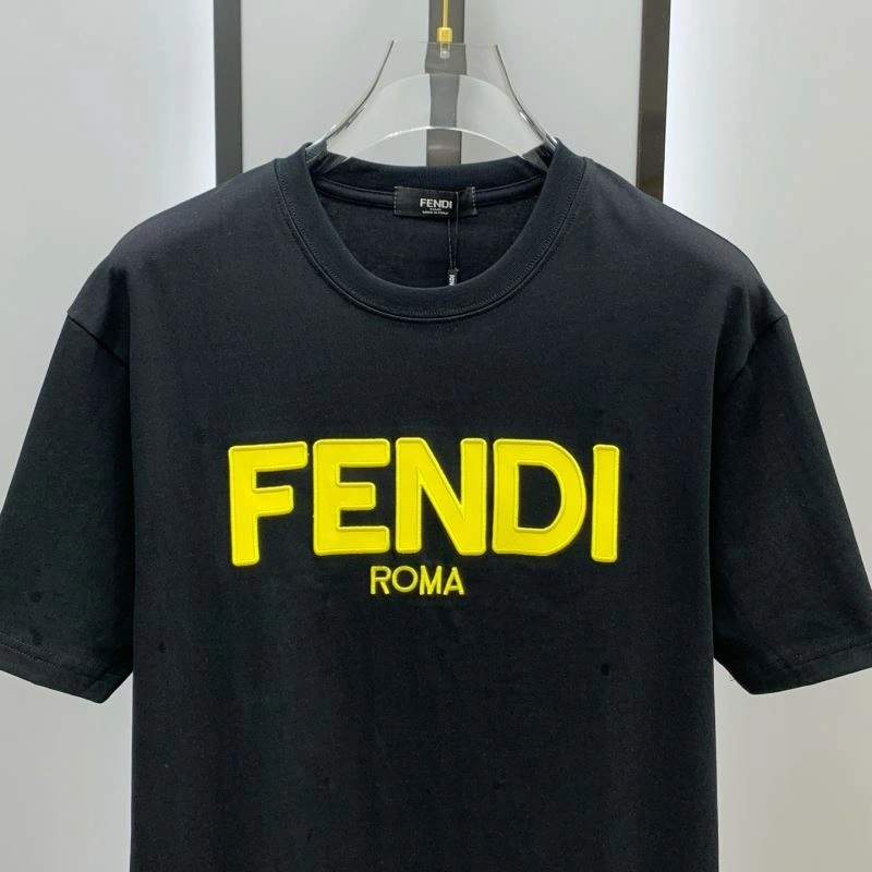 Fendi T-Shirts Stretchable 122218