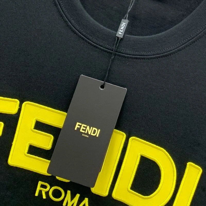 Fendi T-Shirts Stretchable 122218