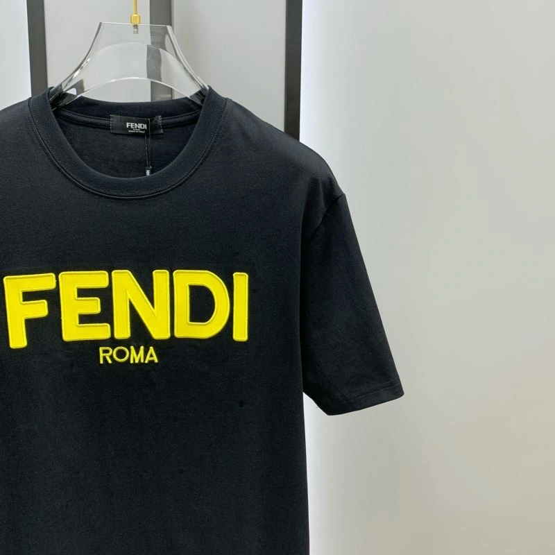 Fendi T-Shirts Stretchable 122218
