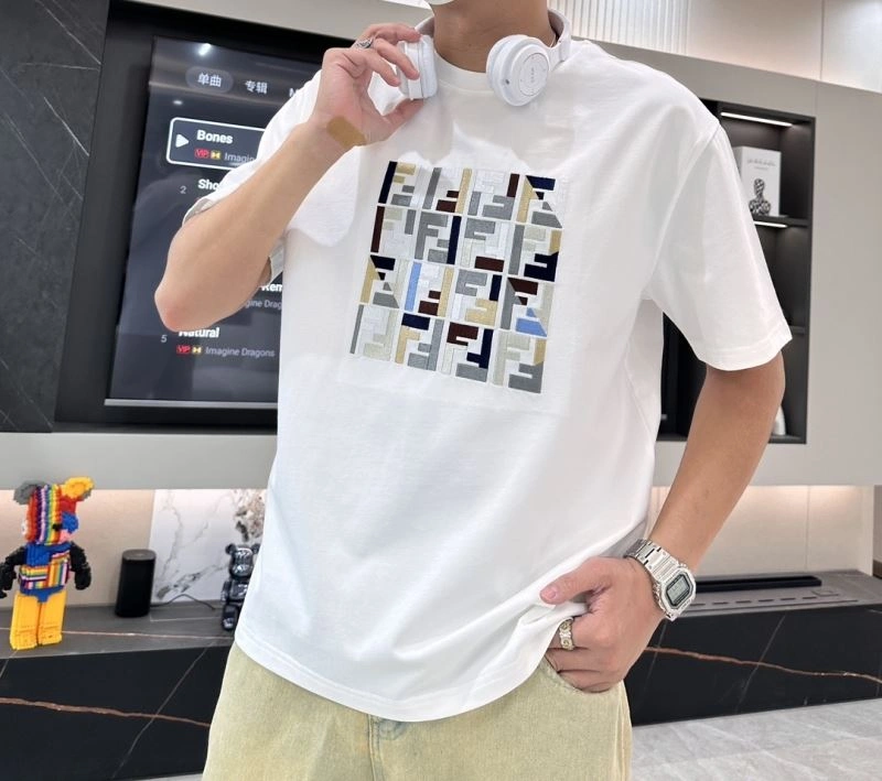 Fendi T-Shirts QuickDry 122067