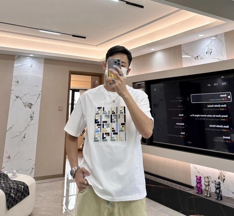 Fendi T-Shirts QuickDry 122067