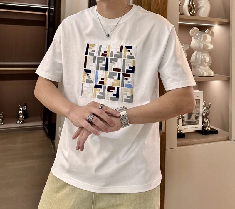 Fendi T-Shirts QuickDry 122067