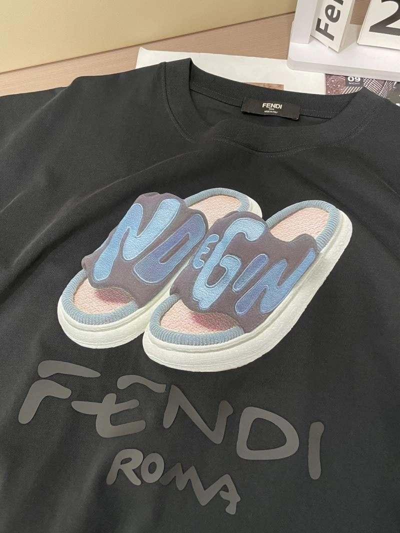 Fendi T-Shirts Colorful 122026