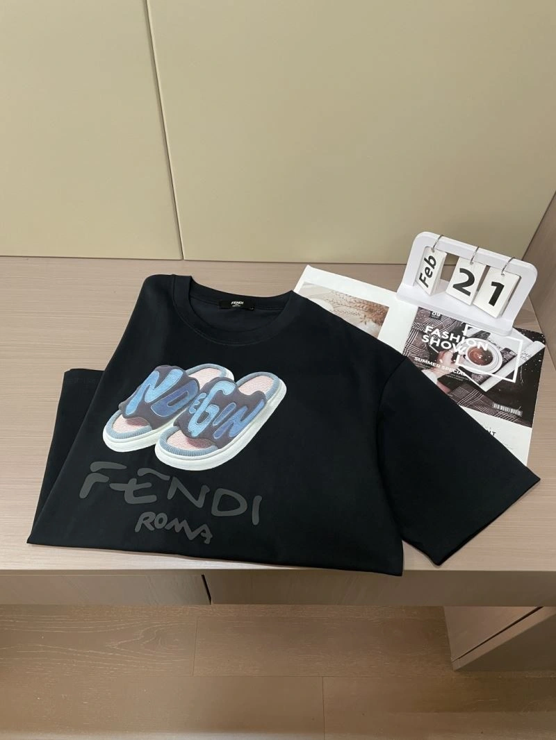 Fendi T-Shirts Colorful 122026