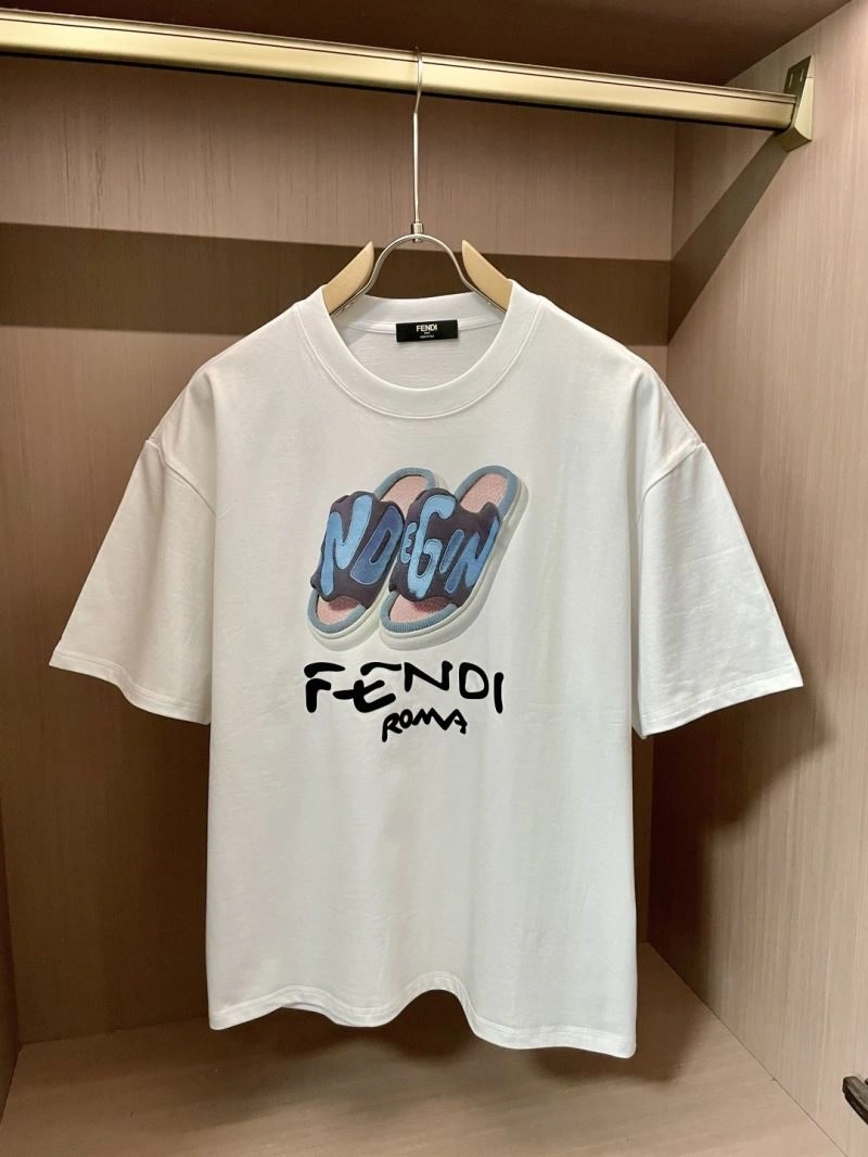 Fendi T-Shirts Colorful 122026