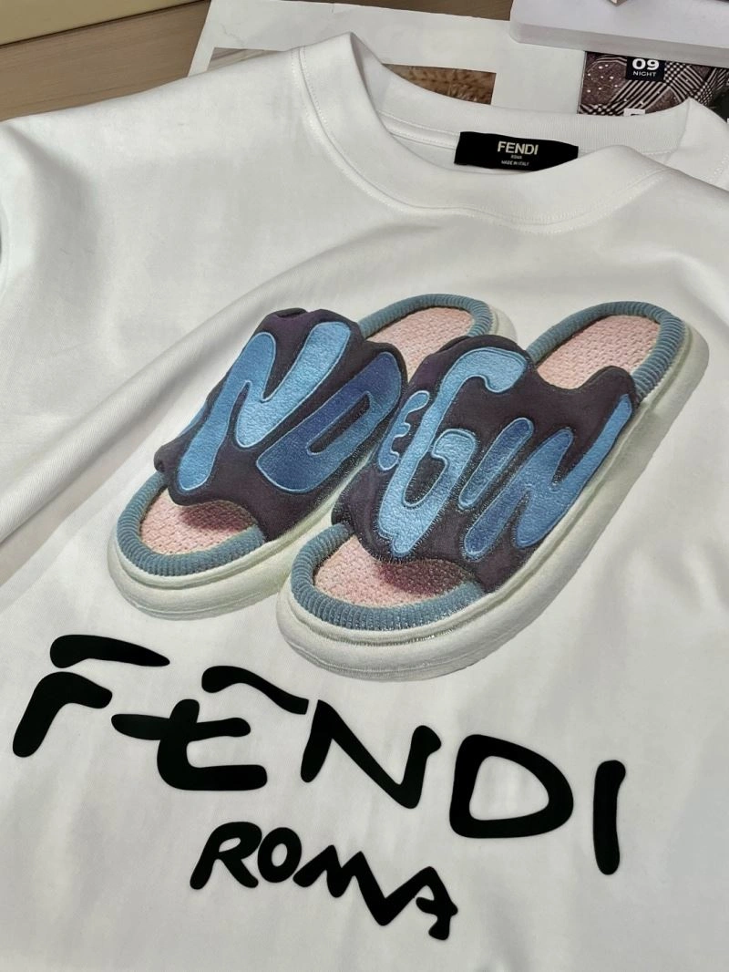 Fendi T-Shirts Colorful 122026