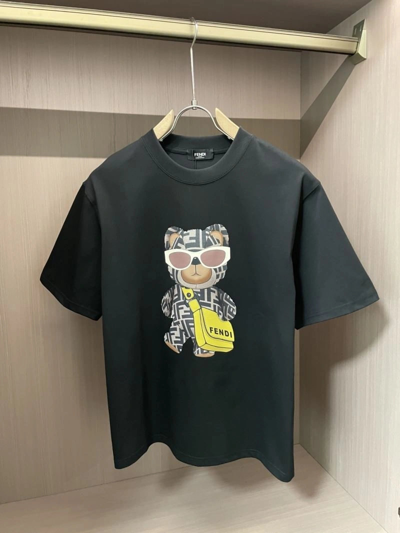 Fendi T-Shirts Breathable 122039