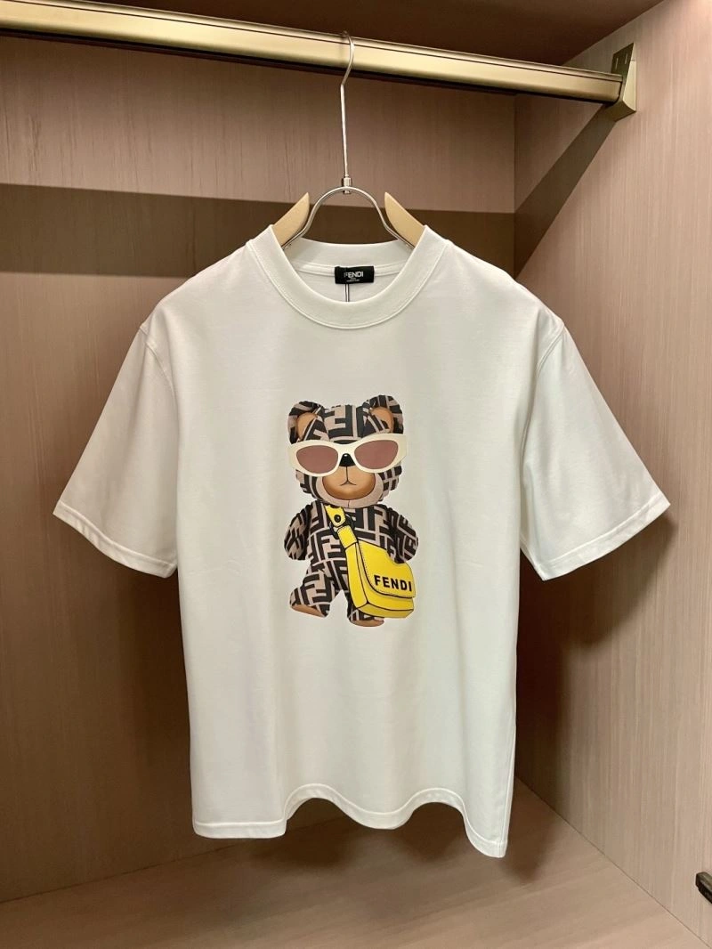 Fendi T-Shirts Breathable 122039