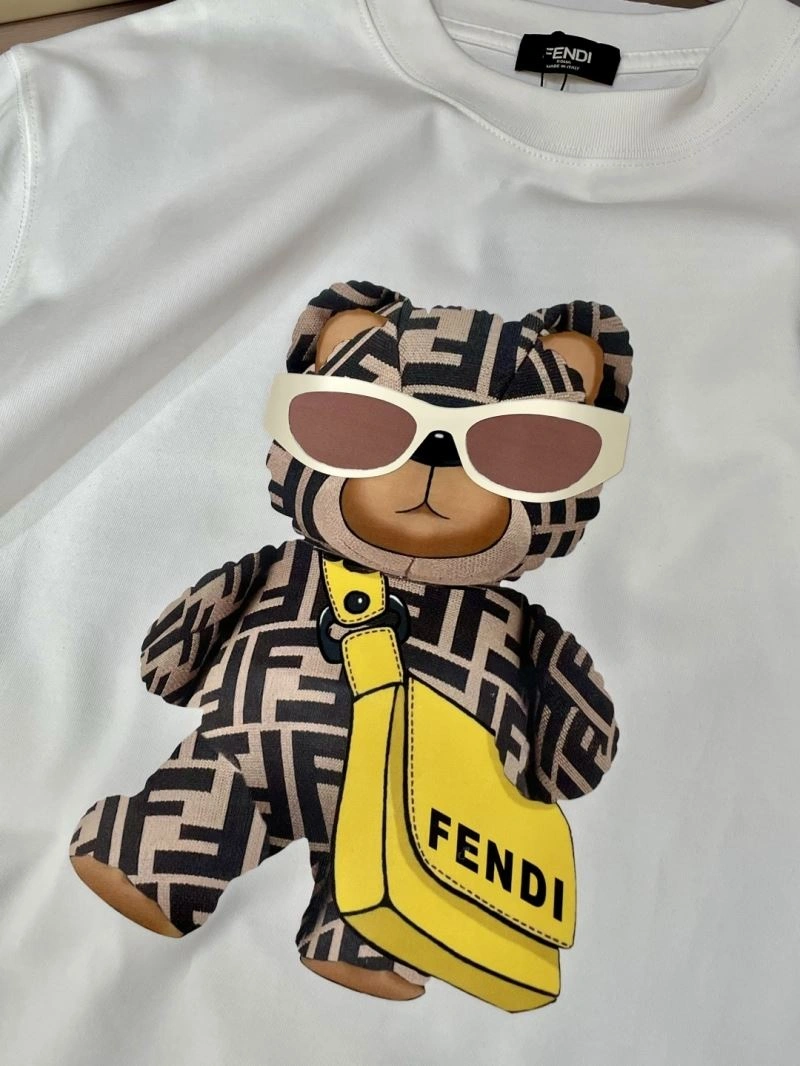 Fendi T-Shirts Breathable 122039