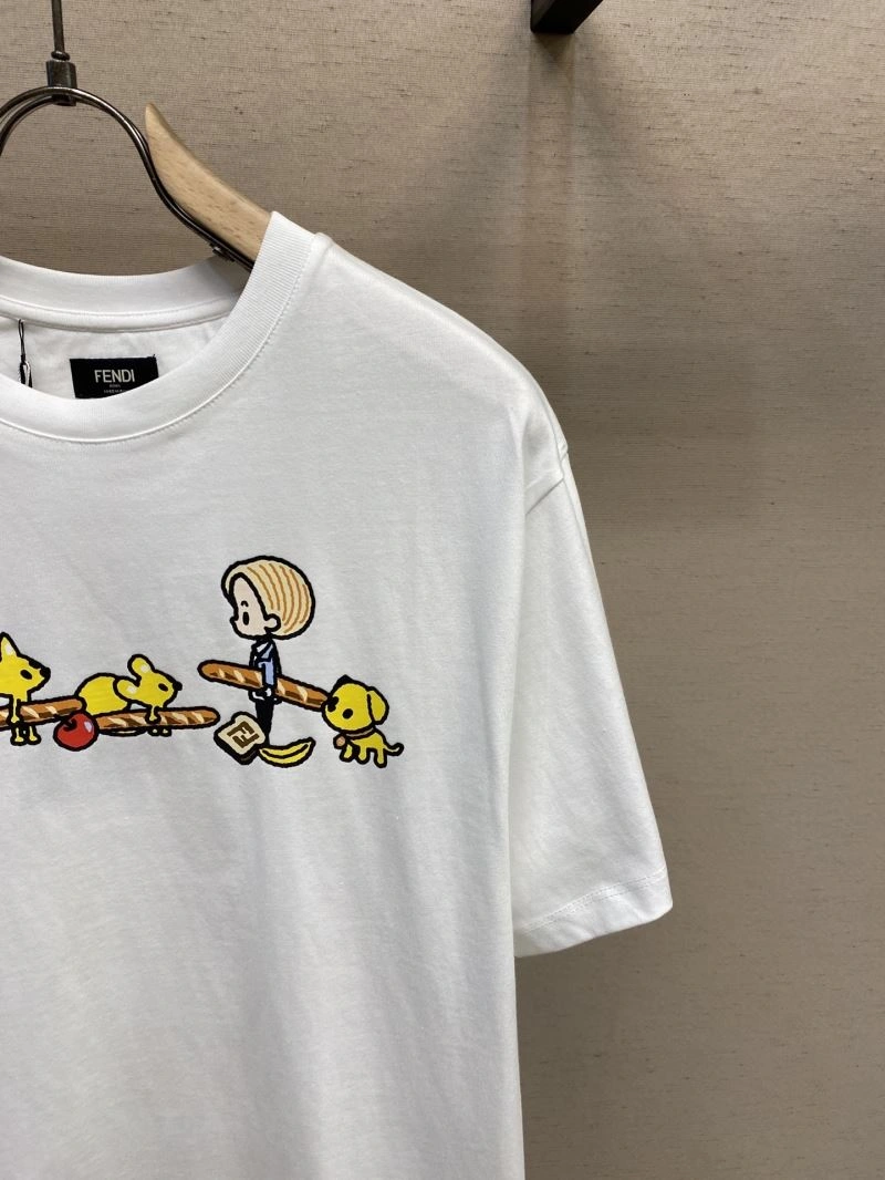 Fendi T-Shirts Attractive 122016