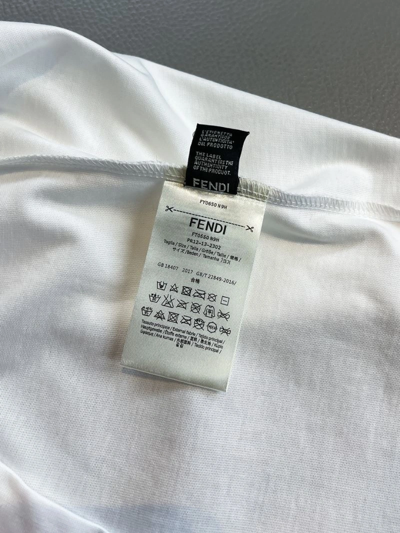 Fendi T-Shirts Colorful 121992