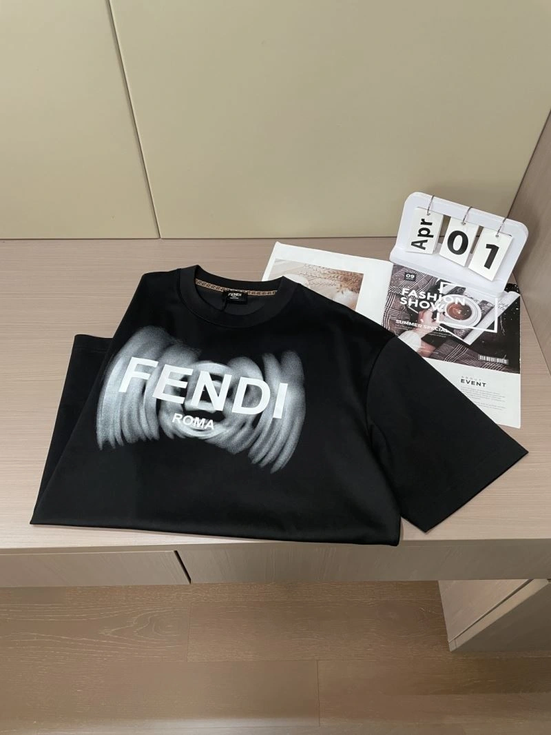 Fendi T-Shirts Stretchable 121969