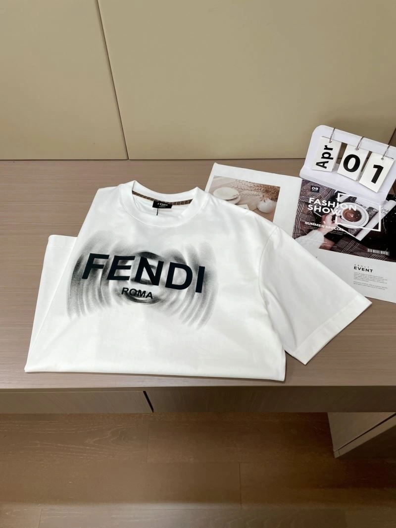 Fendi T-Shirts Stretchable 121969