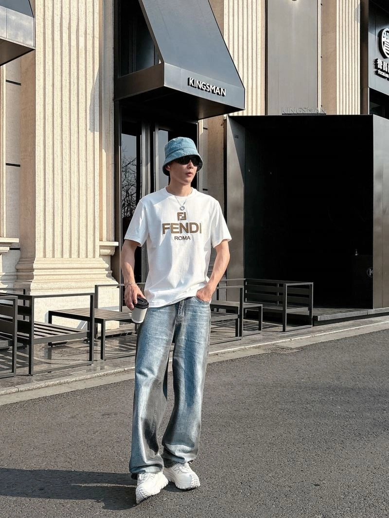 Breathable Fendi T-Shirts 121968