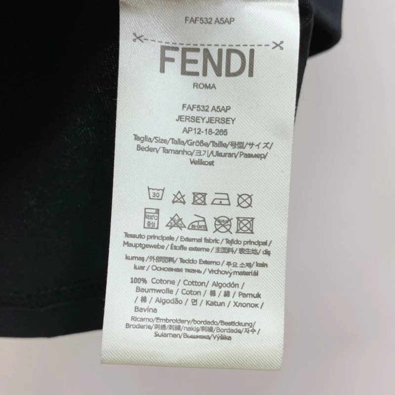 Fendi T-Shirts Efficient 121929