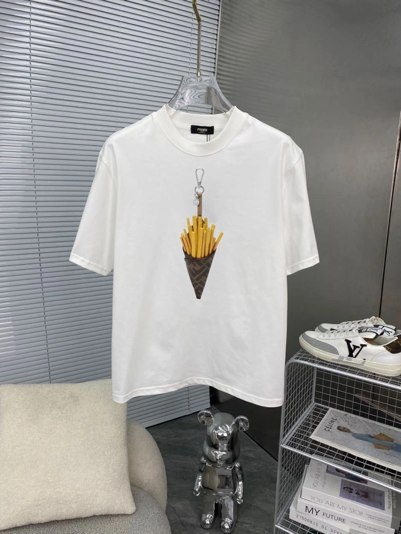 Fendi T-Shirts Stretchable 121871