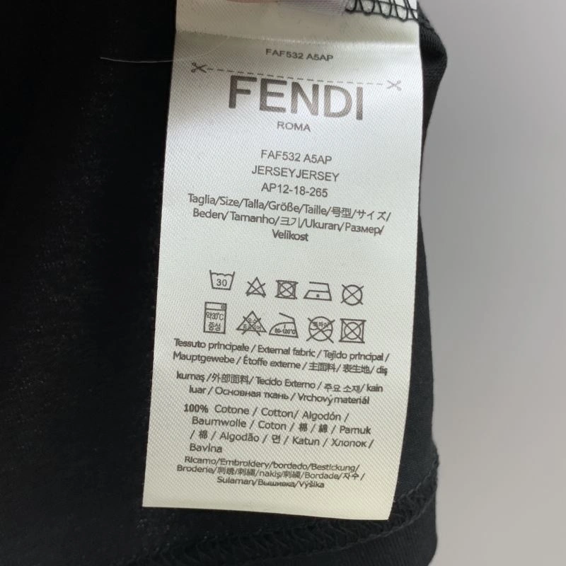 Fendi T-Shirts ZeroBulk 121879