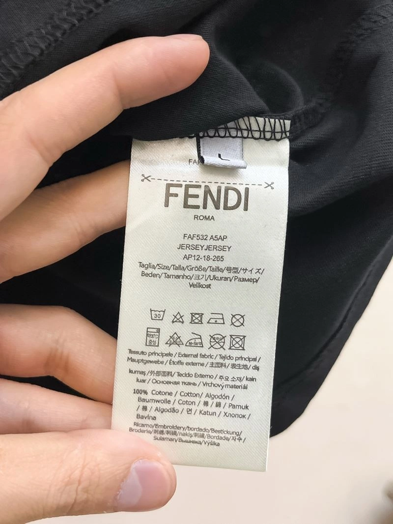 Fendi T-Shirts SmoothTexture 121869