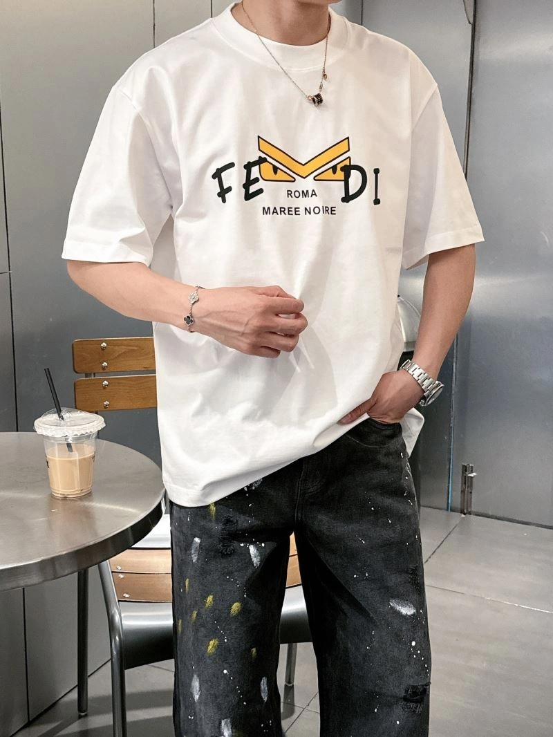Fendi T-Shirts SmoothTexture 121691