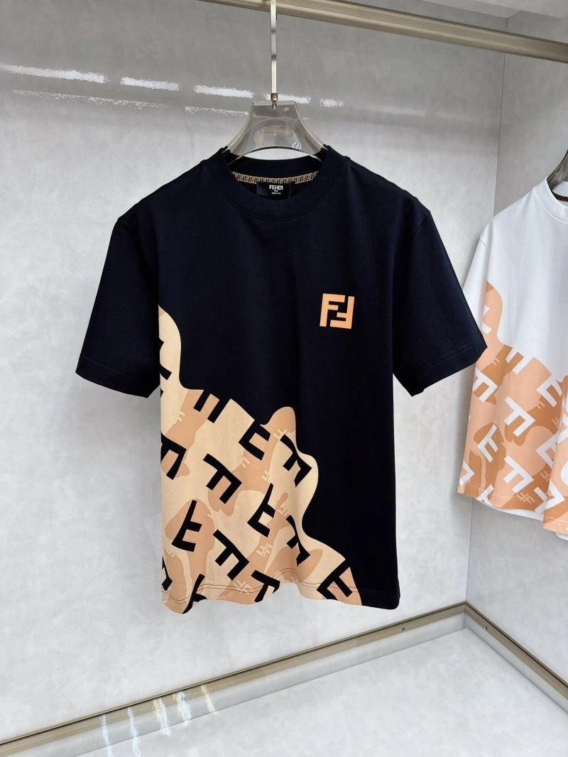 Fendi T-Shirts Stretchable 121657